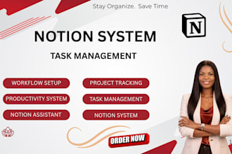 build a notion system for project tracking, task management and productivity