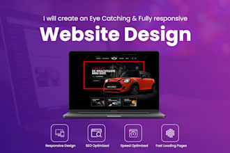 design responsive website for business portfolio