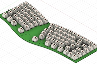 design a high performance custom keyboard pcb for your project