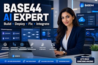 deploy base44 applications fix bugs and manage seamless base44 integration