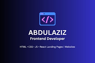 build a responsive landing page with HTML CSS and javascript