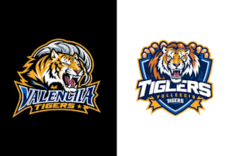 design a stunning tiger logo for your brand or business