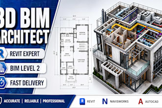 convert point cloud to bim 3d model in revit , archicad