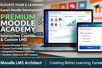 install, migrate, and customize moodle website