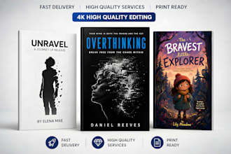 create artistic minimalist book cover