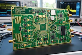 design high speed rf pcb layout for wireless, gps and communication systems