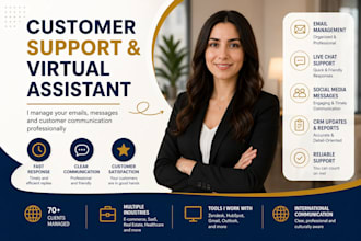 manage customer support and business operations tasks