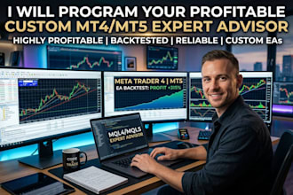program a profitable custom mt4 mt5 expert advisor