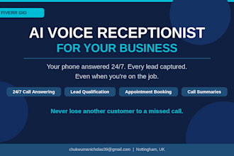 setup ai voice receptionist