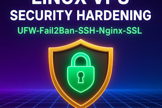 secure and harden your linux vps server against attacks