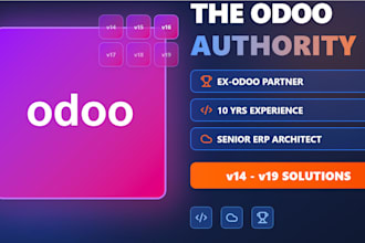 provide senior odoo development, architecture and deployment