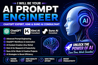 be your ai prompt engineer, chatgpt expert, kimi and suno ai consultant
