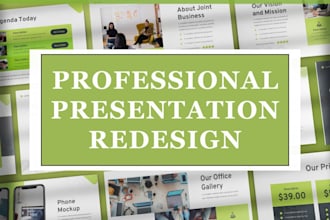 design powerpoint templates presentation redesign improve company presentation