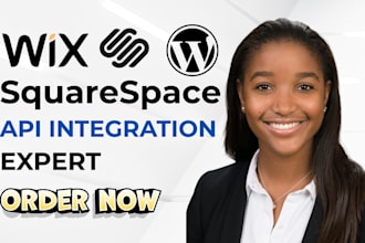 squarespace api integration wix api integration wordpress api integration