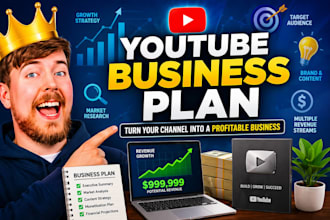craft an investor ready business plan with market strategy and financial model