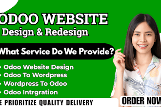 design redesign odoo website migrate odoo to wordpress wordpress to odoo