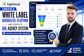 create a white label gohighlevel platform and complete ghl agency system