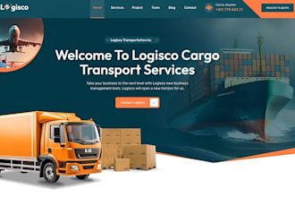 develop logistics website trucking website roadside assistance dispatch website