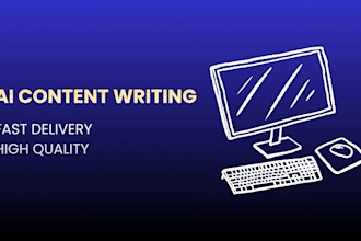 write ai content for social media, blogs and scripts