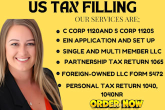 us tax filing support and tax return preparation accurately