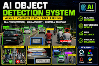 develop ai computer vision system for object detection using yolo