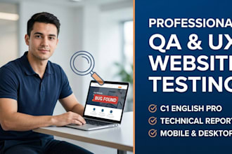 perform professional QA testing and technical report