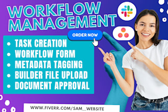 setup workflow management slack asana monday mulesoft smartsheet hubstaff karbon