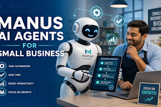 build a manus ai agent for small business task automation