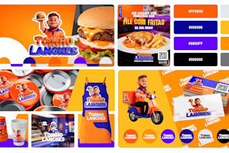 create a logo design with a 3d mascot