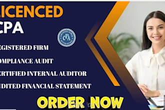audited financials, compilation, valaution letter and verify