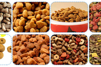 formulate custom pet food recipes, dog, cat and functional diets