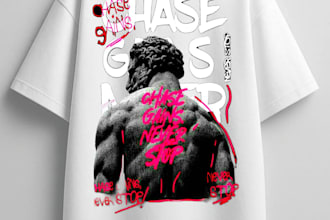 design modern and trendy t shirt design