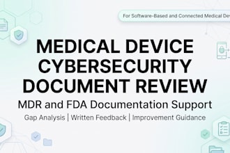 review medical device cybersecurity documentation