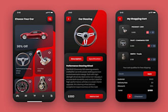 develop a professional automotive app, car rental, or mechanic booking app