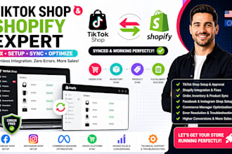 setup tiktok shop shopify integration tik tok dropshippping marketing expert