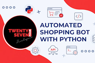 build an automated shopping bot in python for online stores