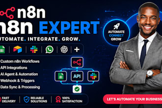 n8n expert n8n automation specialist n8n ai agent automation zapier automation
