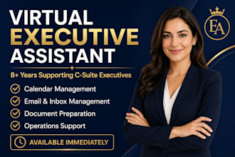 your virtual executive assistant and manage your business operations