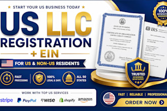 register US llc and obtain ein for US and non US residents fast and compliant