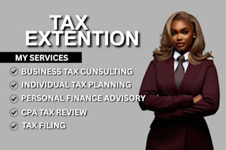 file irs tax extension 4868, 7004 for llc, business and individuals in 24 hours