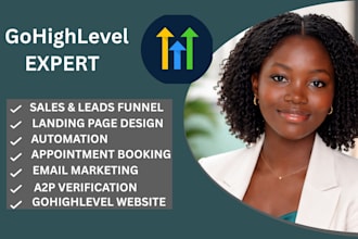 set up gohighlevel crm automation saas white label dashboard setup quiz ai va