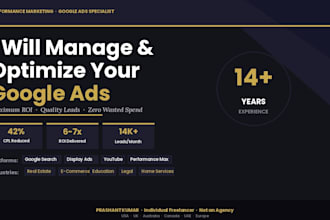 manage and optimize your google ads campaigns for maximum ROI