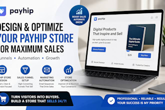 design and optimize your payhip store maximum sales funnel marketing automations