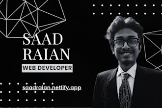 be your expert frontend web developer for custom websites