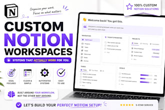 notion template notion automation notion expert noton workspace notion dashboard