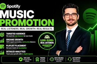 do professional spotify music promotion