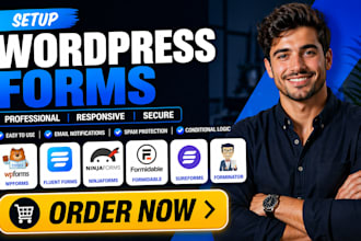 setup wordpress forms wpforms fluent ninjaforms formidable sureforms forminator