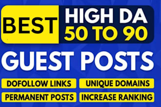 write and publish high guest post, dofollow guest post backlins