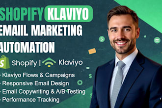 do klaviyo emails, flows, campaigns, and shopify marketing