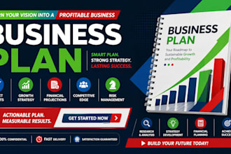 write a professional business plan for startups and investors